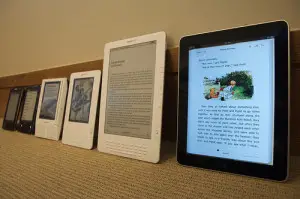 Viele verschiedene eBook-Formate